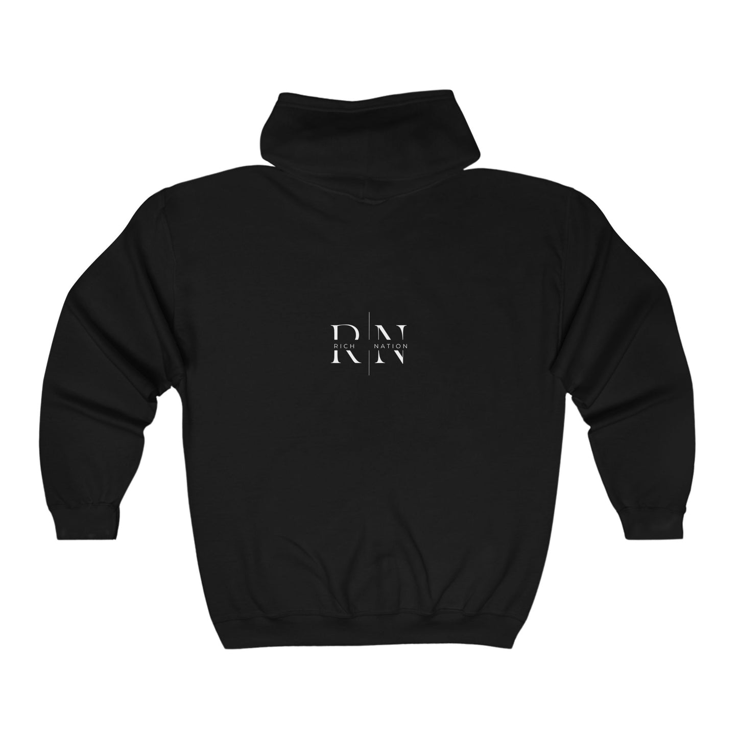Rich Nation Full Zip Hooded Sweatshirt